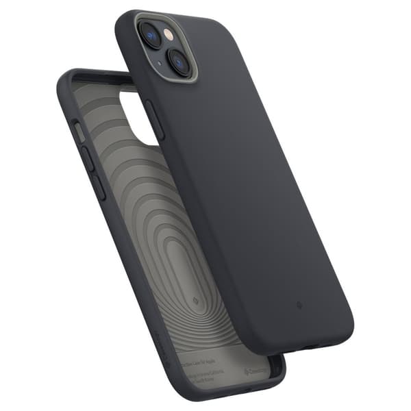 Caseology iPhone 14 Plus Skal med Skärmskydd Nano Pop 360 Black Sesame