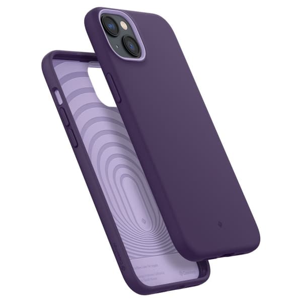Caseology iPhone 14 Plus Kuori Näytönsuoja Nano Pop 360 Grape Purple