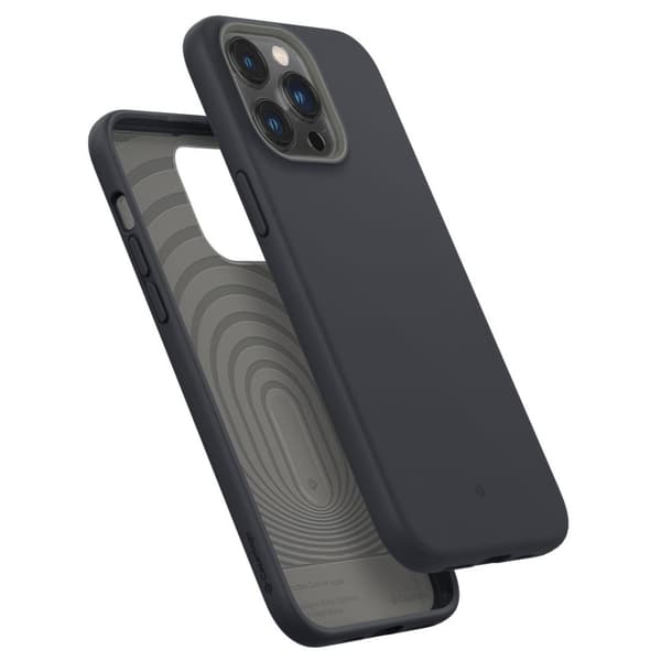 Caseology iPhone 14 Pro Max Kuori Näytönsuoja Nano Pop 360 Black Sesame