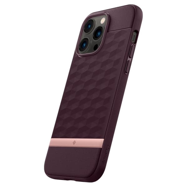 Caseology iPhone 14 Pro Max Kuori Parallax Mag Burgundy Bean