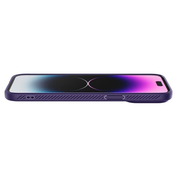 Spigen iPhone 14 Pro Max Cover Liquid Air Deep Purple
