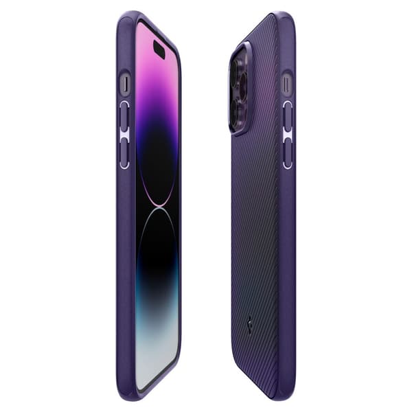 Spigen iPhone 14 Pro Max Kuori Mag Armor MagFit Deep Purple