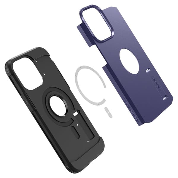 Spigen iPhone 14 Pro Max Cover Tough Armor MagFit Deep Purple