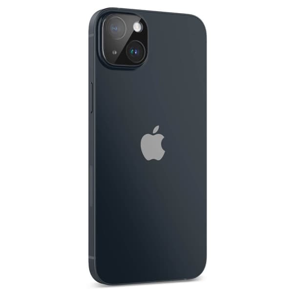 Spigen iPhone 14/iPhone 14 Plus Kamerabeskytter Glas.tR Optik 2-pak Sort