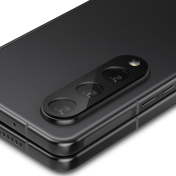 Spigen Samsung Galaxy Z Fold 4 Kamerabeskytter Glas.tR Optik 2-pak Sort