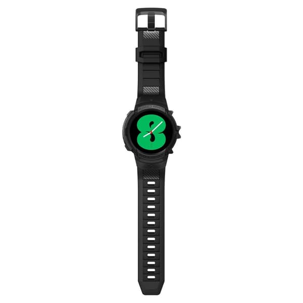 Spigen Samsung Galaxy Watch 4/5 40mm Kuori Ranneke Rugged Armor Pro Musta