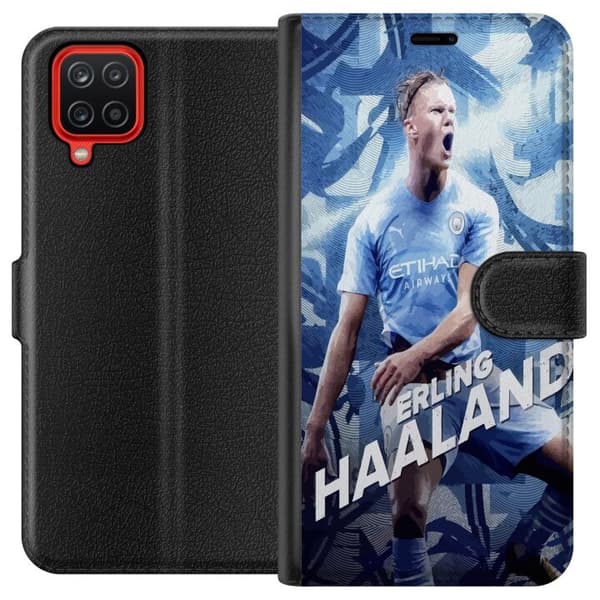 Samsung Galaxy A12 Tegnebogsetui Erling Haaland