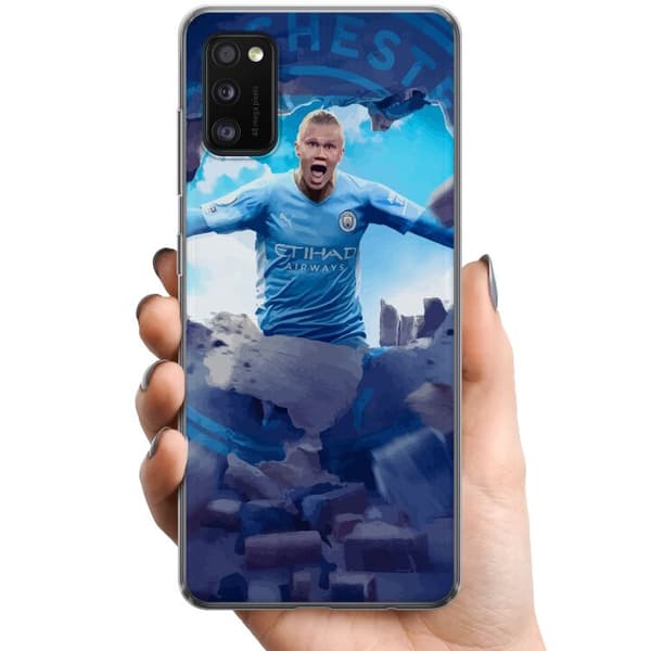 Samsung Galaxy A41 TPU Matkapuhelimen kuori Erling Haaland