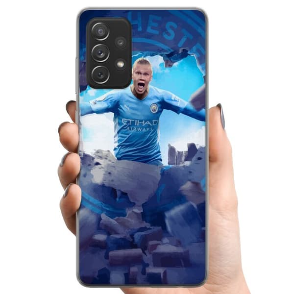 Samsung Galaxy A52 5G TPU Matkapuhelimen kuori Erling Haaland