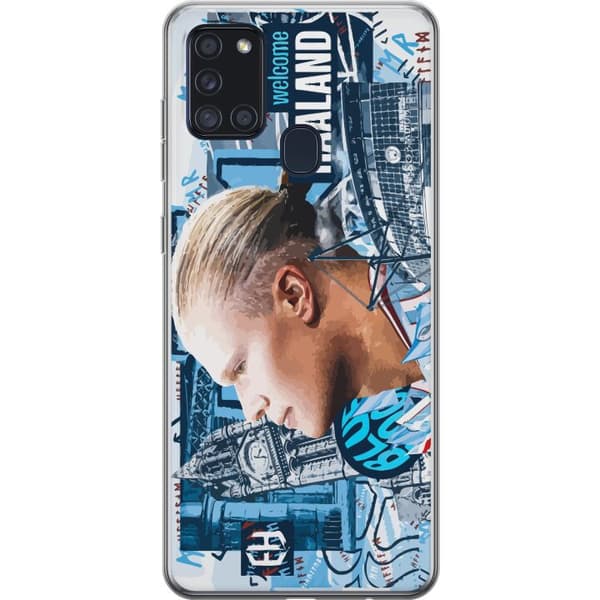 Samsung Galaxy A21s Deksel / Mobildeksel - Erling Haaland