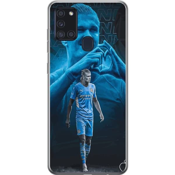 Samsung Galaxy A21s Cover / Mobilcover - Erling Haaland