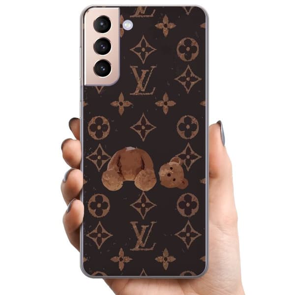 Samsung Galaxy S21 TPU Matkapuhelimen kuori LV Teddy Dead