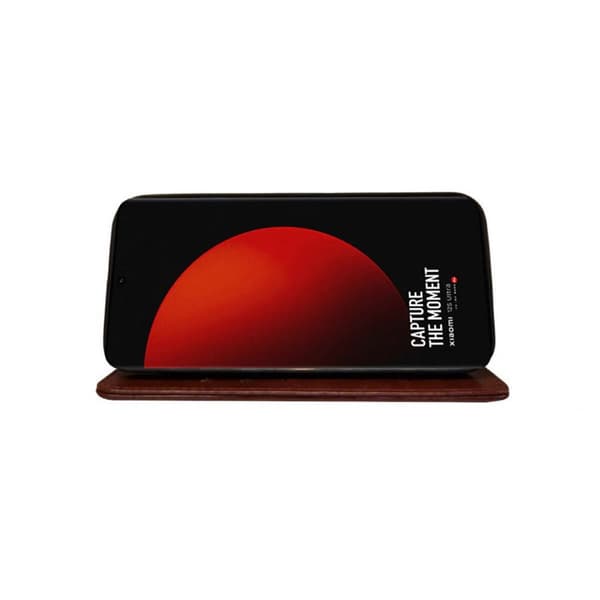 Mobilplånbok 3-kort Xiaomi 12S Ultra - Brun