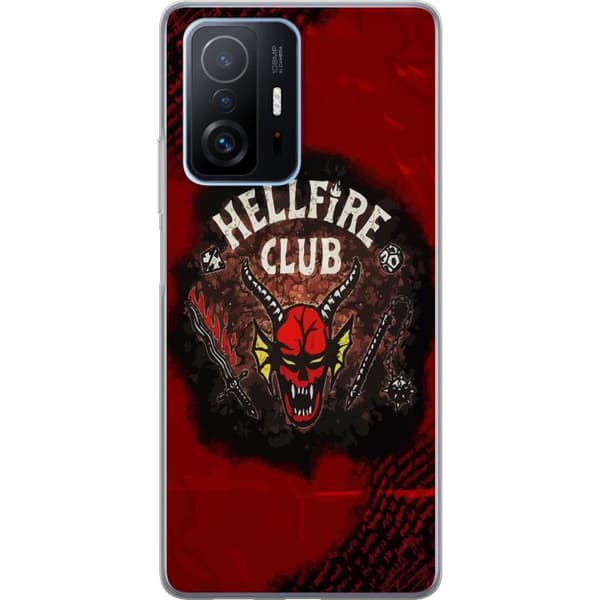 Xiaomi 11T Gennemsigtig cover HellFire Club - Fremmed