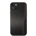 Pikkukuva 3 / 8: AMG iPhone 14 Plus Kuori Carbon Effect Stamped Logo Musta