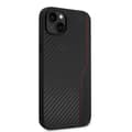 Pikkukuva 4 / 8: AMG iPhone 14 Plus Kuori Carbon Effect Stamped Logo Musta