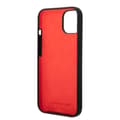 Miniatyrbillede 4 af 5: AMG iPhone 14 Plus Cover Liquid Silicone Carbon Pattern Sort
