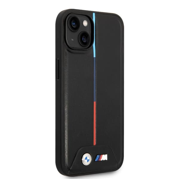 BMW iPhone 14 Plus Kuori Tikattu Musta