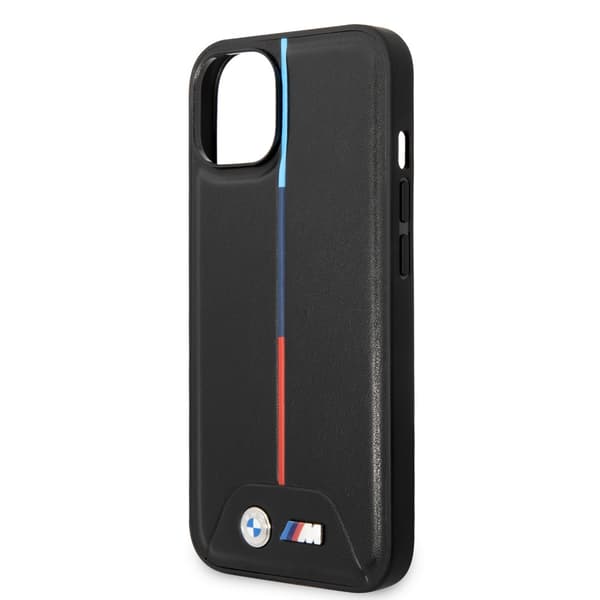 BMW iPhone 14 Plus Kuori Tikattu Musta