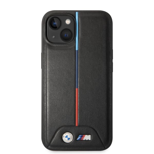 BMW iPhone 14 Cover Tikattu Sort