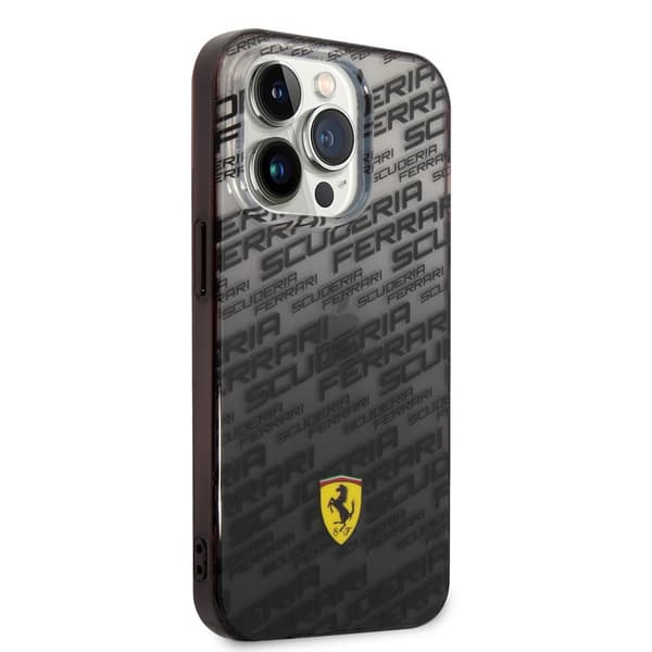 Ferrari iPhone 14 Pro Kuori Gradient Scuderia Musta