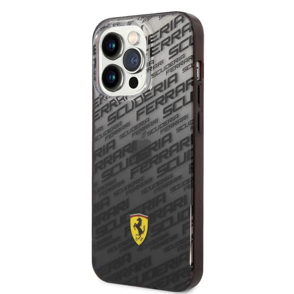 Ferrari iPhone 14 Pro Max Skal Gradient Scuderia Svart