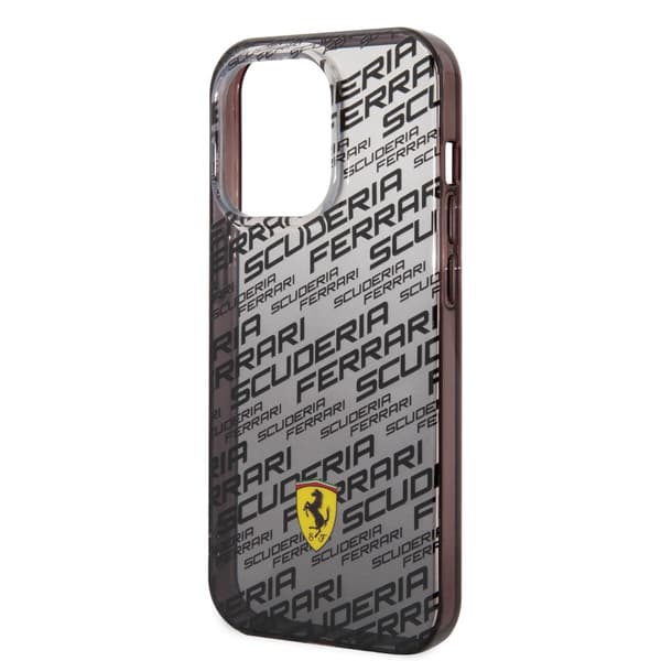 Ferrari iPhone 14 Pro Max Skal Gradient Scuderia Svart