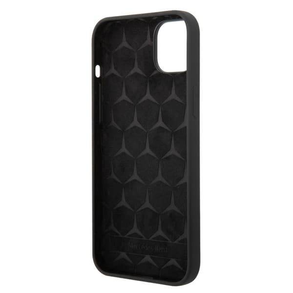 Mercedes Benz iPhone 14 Plus Kuori Liquid Silicone Musta