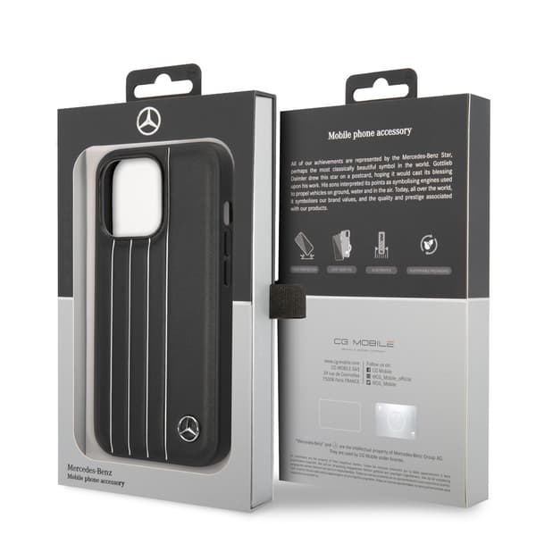 Mercedes Benz iPhone 14 Pro Kuori New Urban III Musta