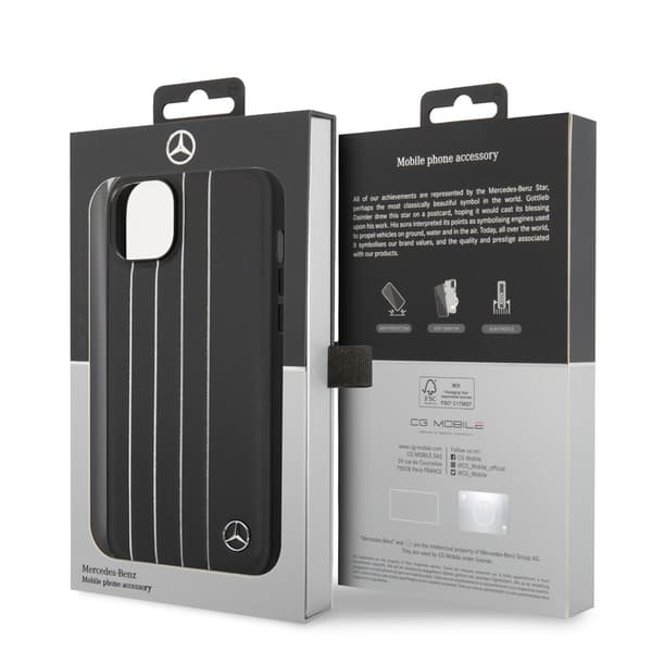 Mercedes Benz iPhone 14 Plus Cover New Urban III Sort
