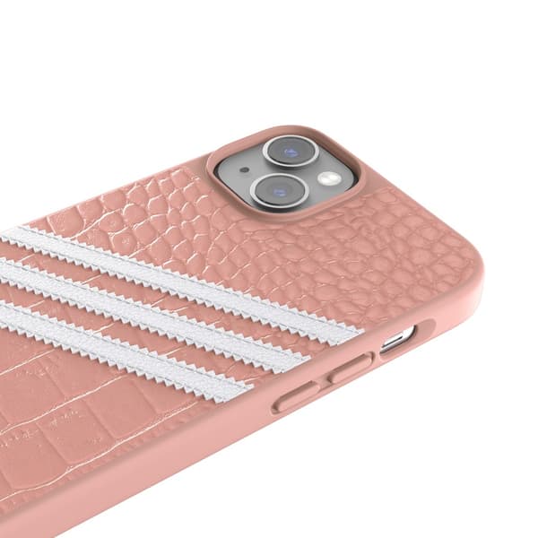 Adidas iPhone 14 Plus Skal 3 Stripes Snap Case Alligator Pink