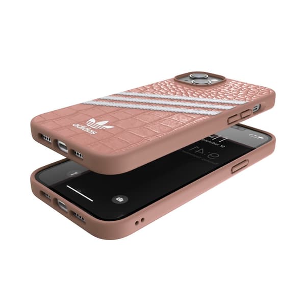 Adidas iPhone 14 Plus Skal 3 Stripes Snap Case Alligator Pink
