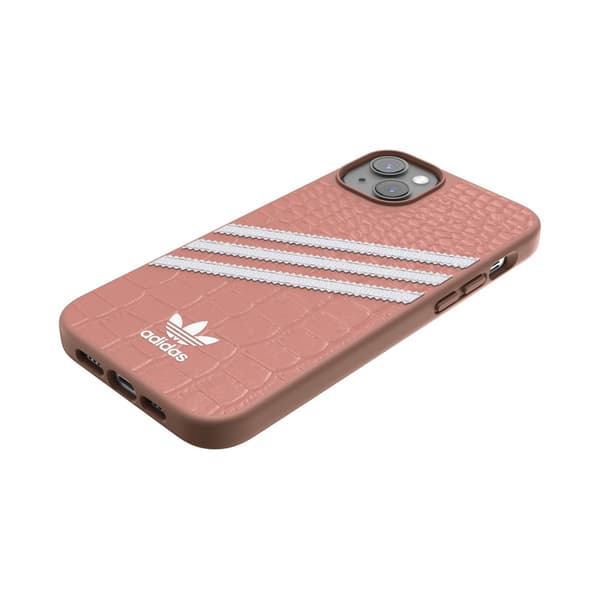 Adidas iPhone 14 Plus Skal 3 Stripes Snap Case Alligator Pink