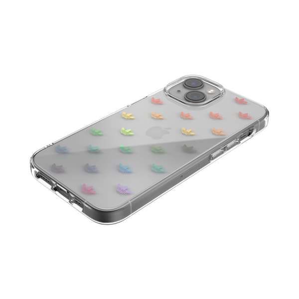 Adidas iPhone 14 Skal Trefoil Clear Case Transparent