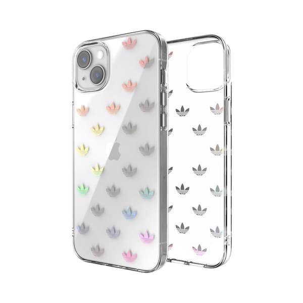 Adidas iPhone 14 Plus Skal Trefoil Clear Case Transparent