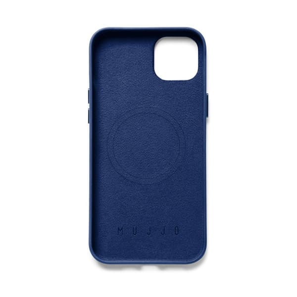 Mujjo iPhone 14 Plus Kuori Full Leather Case MagSafe Tan