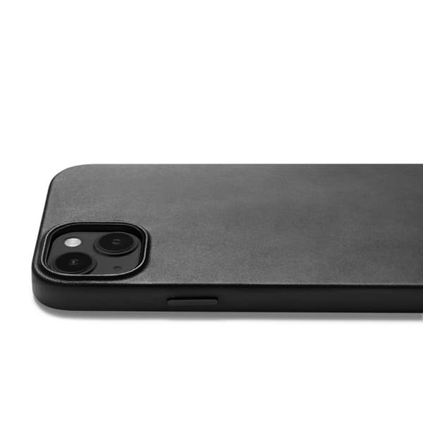 Mujjo iPhone 14 Plus Kuori Full Leather Case MagSafe Tan