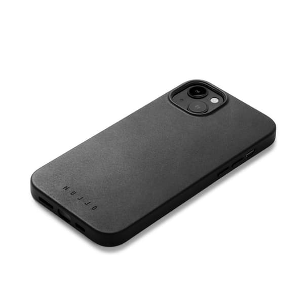 Mujjo iPhone 14 Plus Kuori Full Leather Case MagSafe Tan