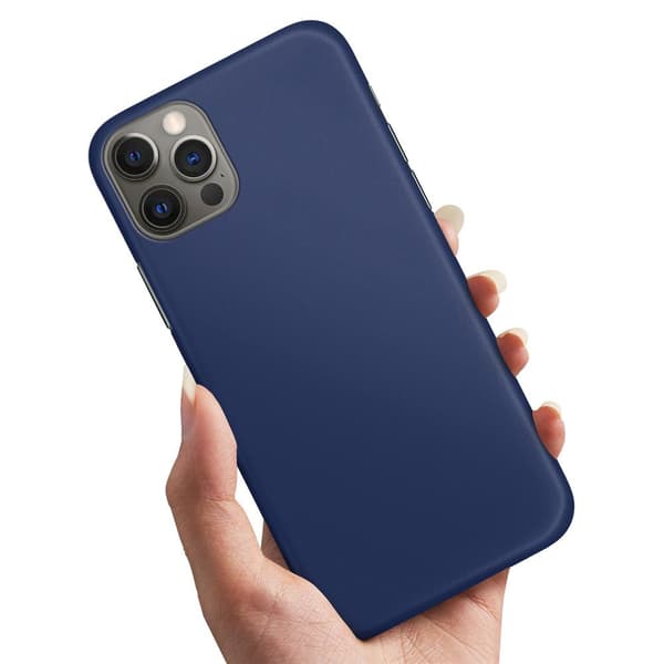 iPhone 14 Plus - Cover/Mobilcover Mørkblå