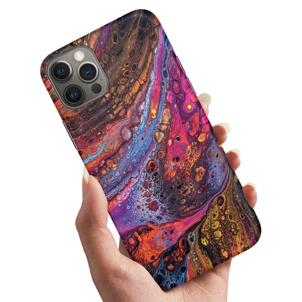 iPhone 14 Pro Max - Kuoret/Suojakuori Psykedeelinen