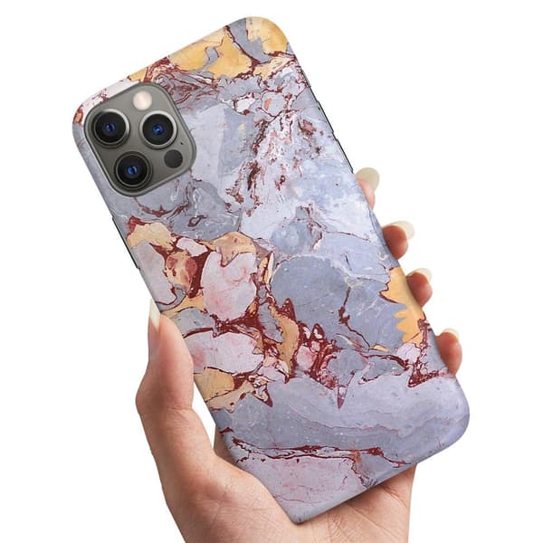 iPhone 14 - Cover/Mobilcover Marmor