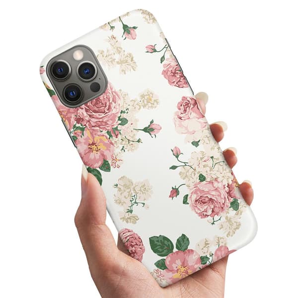 iPhone 14 - Kuoret/Suojakuori Retro Kukat