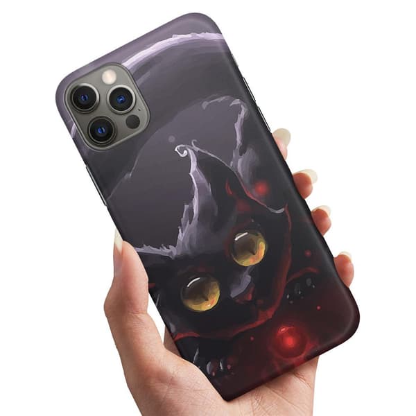 iPhone 14 Pro - Cover/Mobilcover Sort Kat