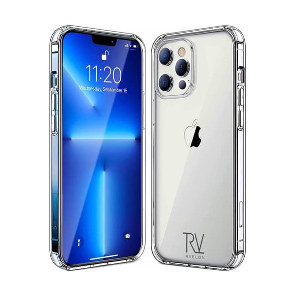 iPhone 14 Pro Stöttåligt Skal Rvelon - Transparent