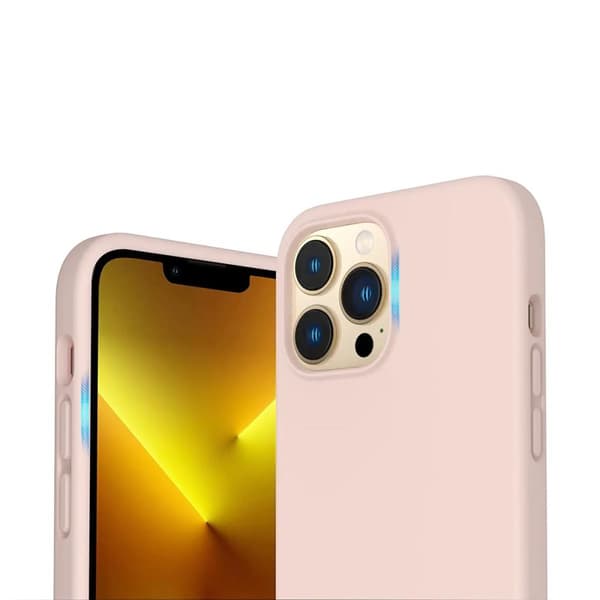iPhone 14 Pro Silikonskal Rvelon - Sand Rosa