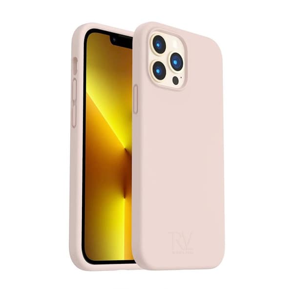 iPhone 14 Pro Silikonskal Rvelon - Sand Rosa