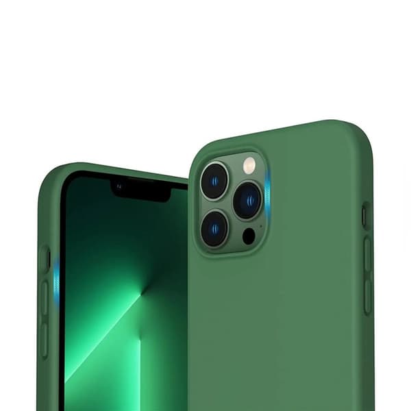 iPhone 14 Pro Silikonskal Rvelon MagSafe - Grön