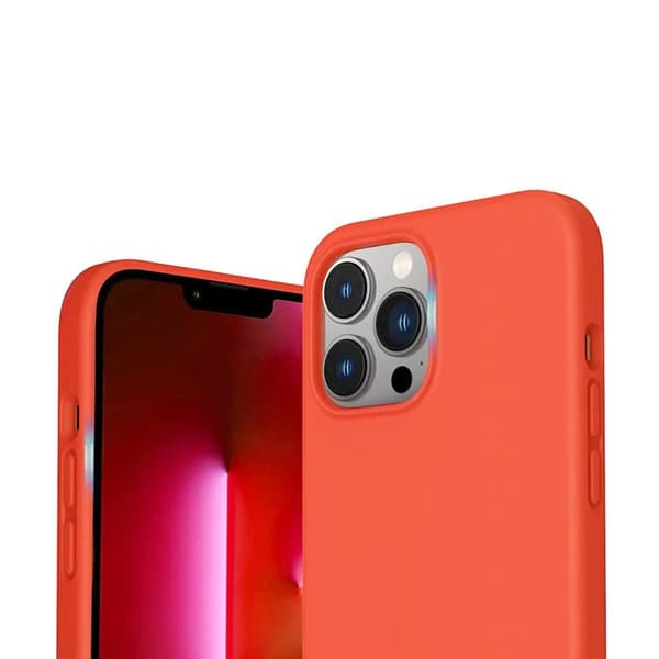 iPhone 14 Pro Silikonskal Rvelon MagSafe - Rosa