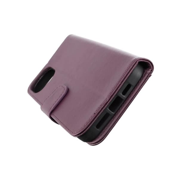 iPhone 14 Pro Max Plånboksfodral Extra Kortfack Rvelon - Lila