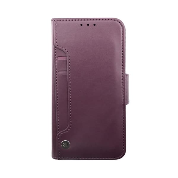 iPhone 14 Pro Max Plånboksfodral Extra Kortfack Rvelon - Lila